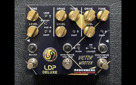 新品 未使用 RODENBERG LDP DELUXE LOW DOWN LDP DELUXE für Bass Low/High Gain Overdrive Boost LOW DOWN
